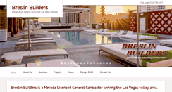 Desktop Screenshot of breslinbuilders.com